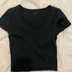 brandy melville black shirt